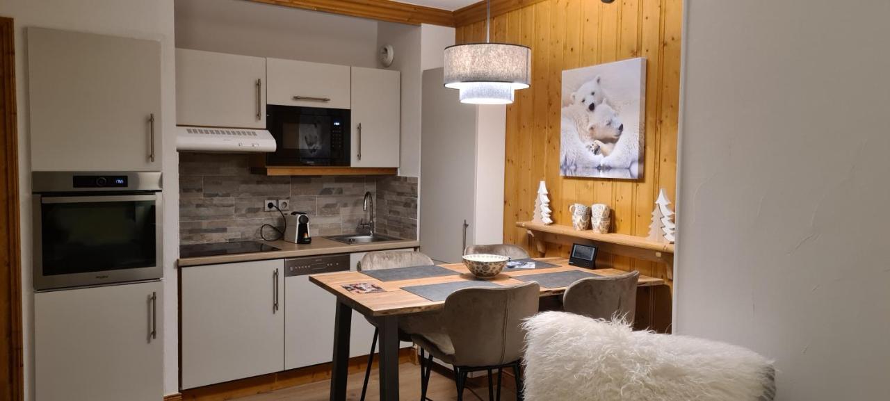 Arc 1950 Appartement De Standing Refuge Du Montagnard, Vue Incroyable Sur Le Montblanc, Skis Aux Pieds Acces Spa Et Piscine Les Arcs  Zewnętrze zdjęcie