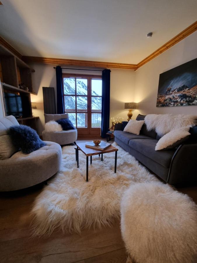 Arc 1950 Appartement De Standing Refuge Du Montagnard, Vue Incroyable Sur Le Montblanc, Skis Aux Pieds Acces Spa Et Piscine Les Arcs  Zewnętrze zdjęcie