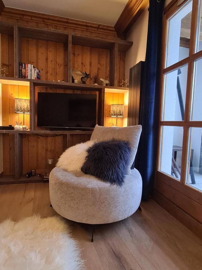 Arc 1950 Appartement De Standing Refuge Du Montagnard, Vue Incroyable Sur Le Montblanc, Skis Aux Pieds Acces Spa Et Piscine Les Arcs  Zewnętrze zdjęcie