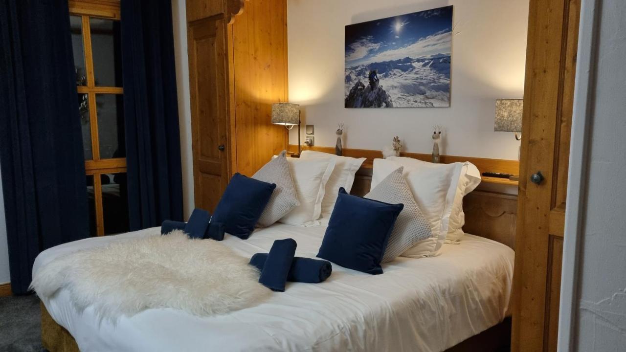 Arc 1950 Appartement De Standing Refuge Du Montagnard, Vue Incroyable Sur Le Montblanc, Skis Aux Pieds Acces Spa Et Piscine Les Arcs  Zewnętrze zdjęcie