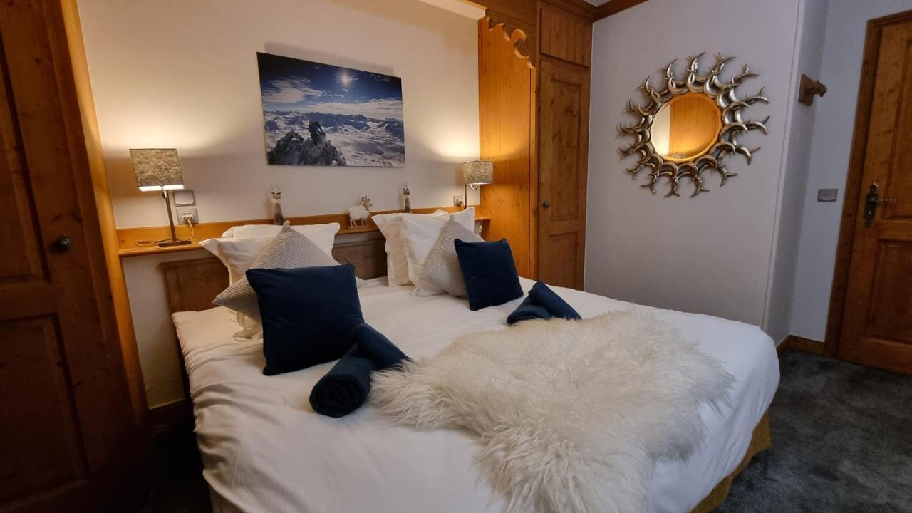 Arc 1950 Appartement De Standing Refuge Du Montagnard, Vue Incroyable Sur Le Montblanc, Skis Aux Pieds Acces Spa Et Piscine Les Arcs  Zewnętrze zdjęcie